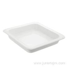 Reinforced Porcelain Food Plates for Hotels
